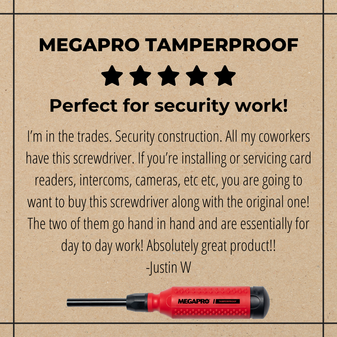 5 Star Review for 151TP Tamperproof